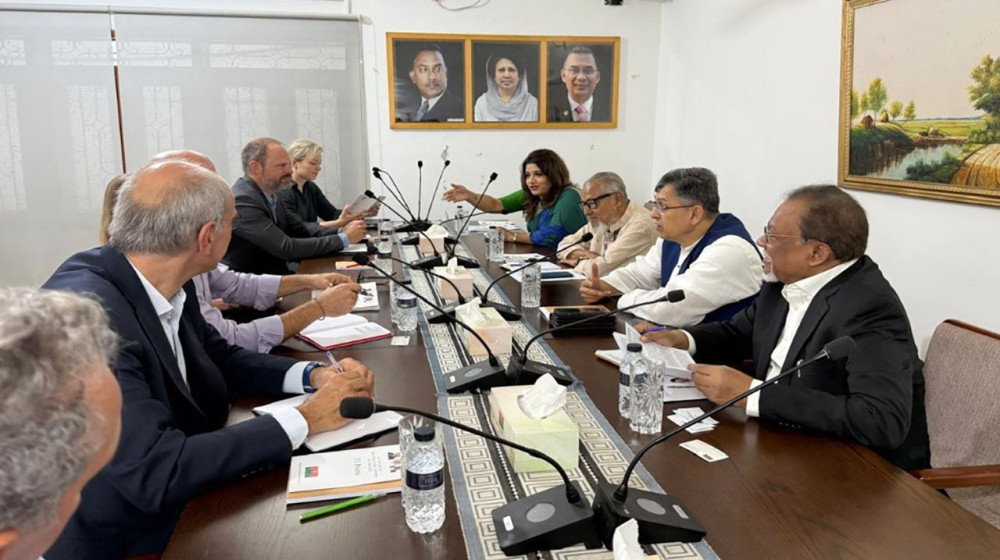 ইউরোপীয় পার্লামেন্টারি প্রতিনিধি দলের সঙ্গে বিএনপির বৈঠক