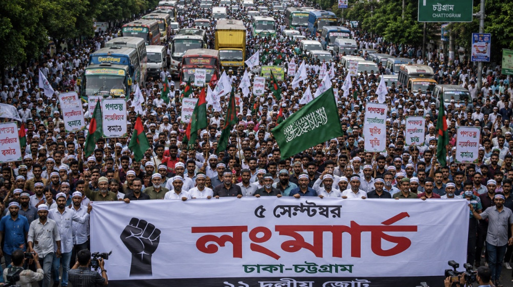 ৫ সেপ্টেম্বর রাজপথে বড় জমায়েতের প্রস্তুতি, হাজার যানবাহন নিয়ে নামছে ১১ দল
