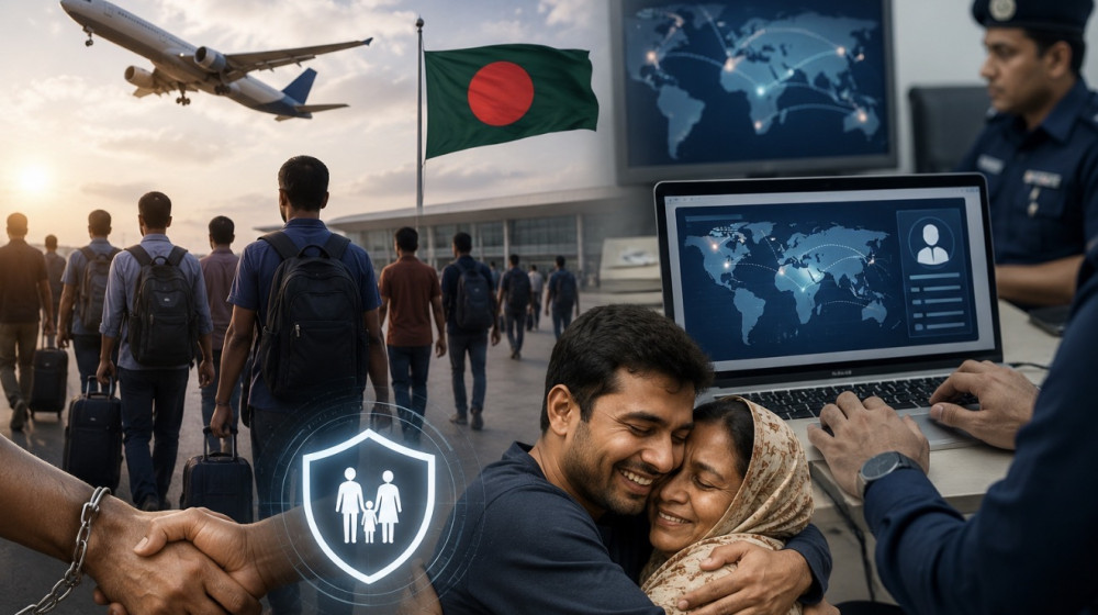মানবপাচারের শিকার বাংলাদেশিদের ফেরাতে নতুন ডিজিটাল ব্যবস্থা চালু