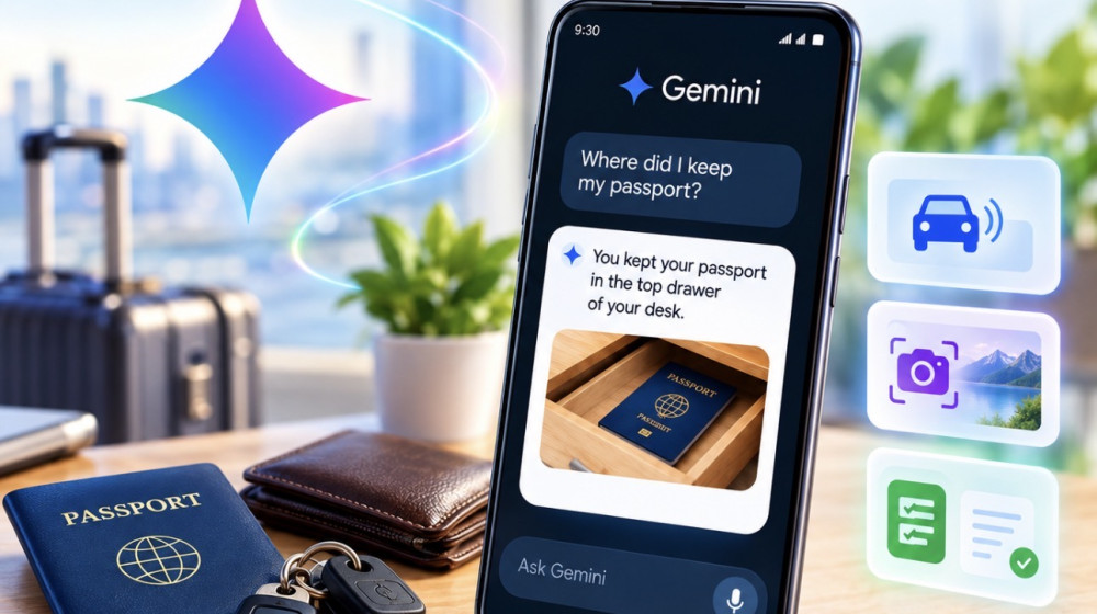 অ্যান্ড্রয়েডে Gemini-র নতুন সুবিধা, এবার মনে রাখবে কোথায় রেখেছেন প্রয়োজনীয় জিনিস