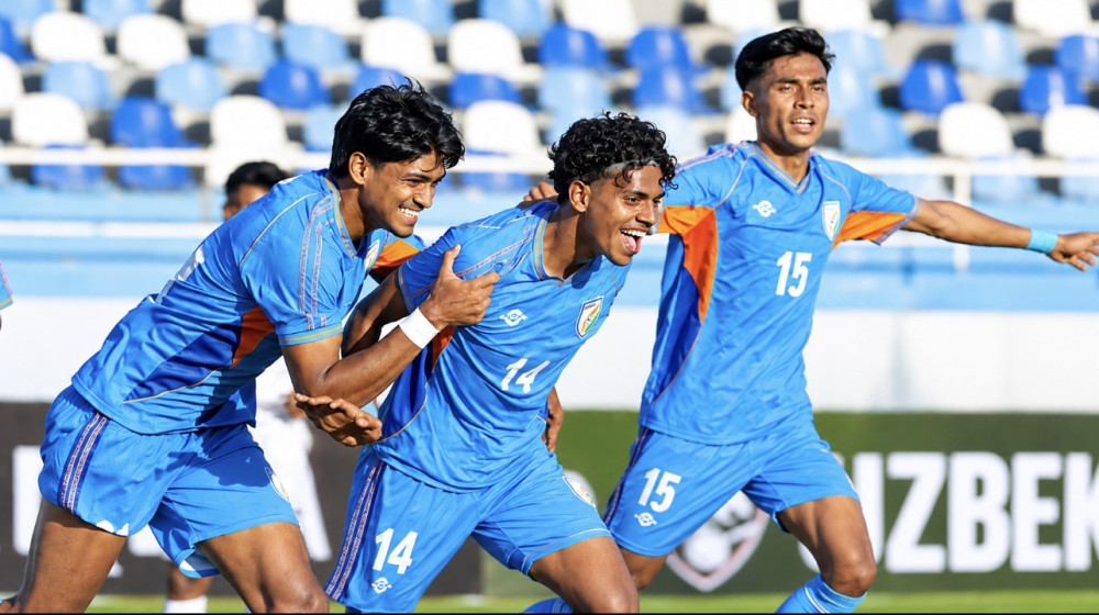 বাংলাদেশকে ৩-০ গোলে হারিয়ে ২০ বছর পর এশিয়ান কাপে ভারত