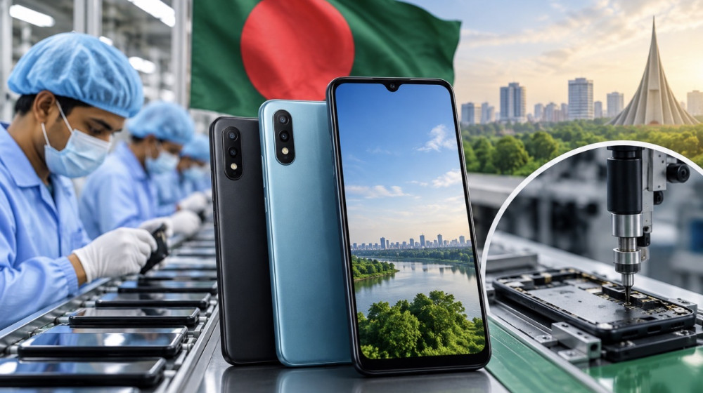 অক্টোবরে দেশে সাশ্রয়ী স্মার্টফোনের স্থানীয় উৎপাদন শুরু