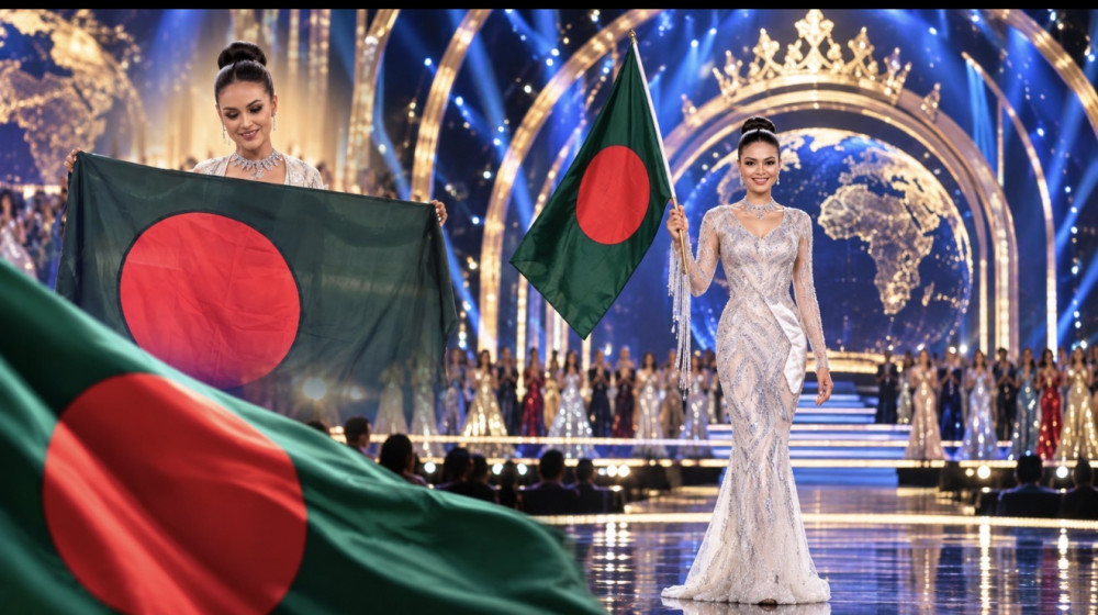 মিস ওয়ার্ল্ডে বাংলাদেশের ঐতিহাসিক স্বীকৃতি নিয়ে দেশে ফিরলেন সামানজার সাঈদ