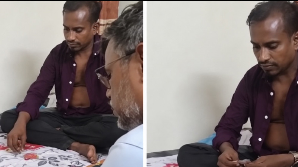 বিএনপি নেতার সঙ্গে ‘গোপন আস্তানায়’ জুয়ার আসর, টাকায় চুমু খেয়ে ভাইরাল সরকারি কর্মকর্তা