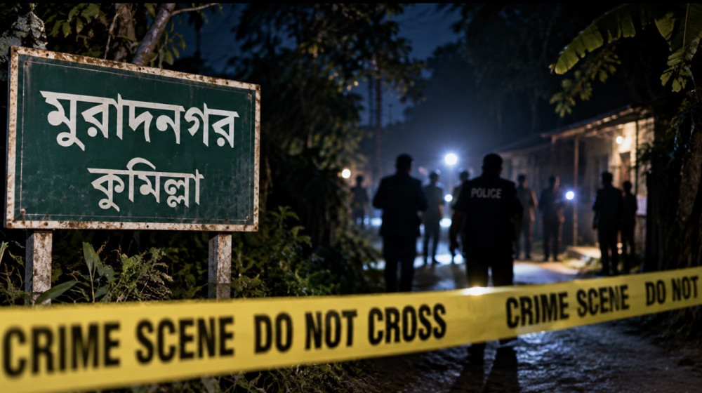 কুমিল্লার মুরাদনগরে ইউপি সদস্যকে রাতের আঁধারে কুপিয়ে হত্যা, এলাকায় থমথমে অবস্থা