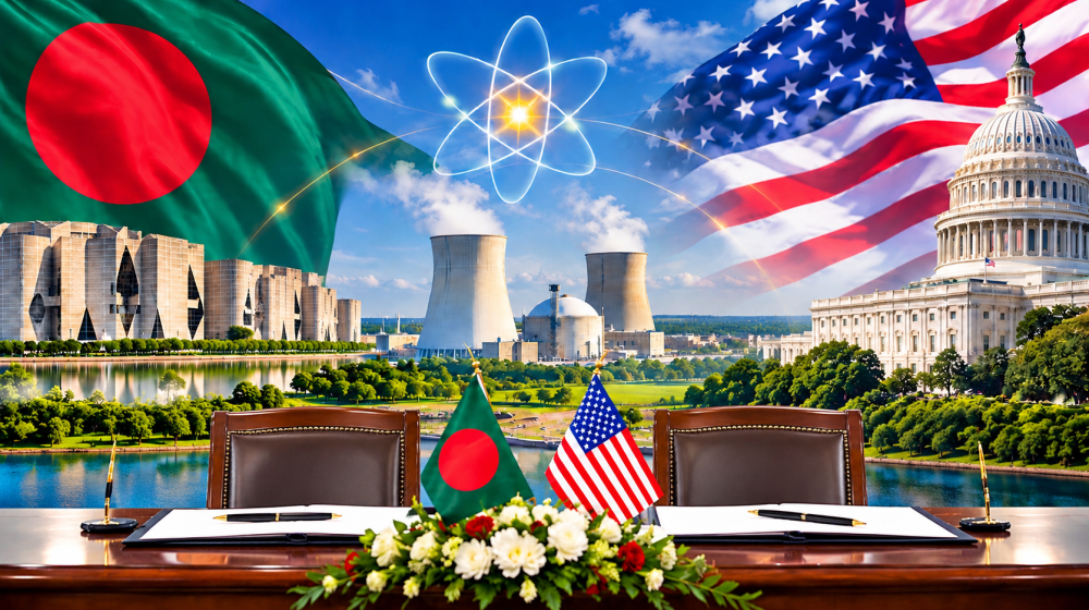 বাংলাদেশ-যুক্তরাষ্ট্রের বেসামরিক পারমাণবিক সহযোগিতা চুক্তি সই