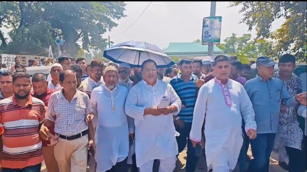 নাসিরনগরে বহুল প্রতীক্ষিত ফোর লেন সড়কের কাজের উদ্বোধন