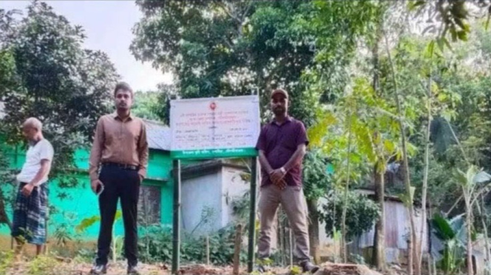 কুলাউড়ায় বেদখলে থাকা সরকারি জমি উদ্ধার