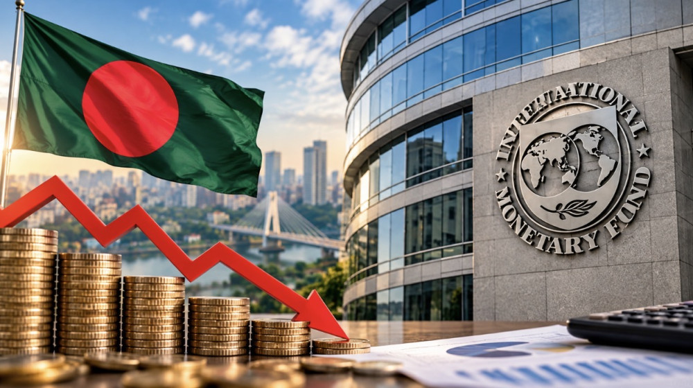 বাংলাদেশের প্রবৃদ্ধির পূর্বাভাস ৩.২ শতাংশে নামাল আইএমএফ, মূল্যস্ফীতি নিয়ে বাড়ছে উদ্বেগ