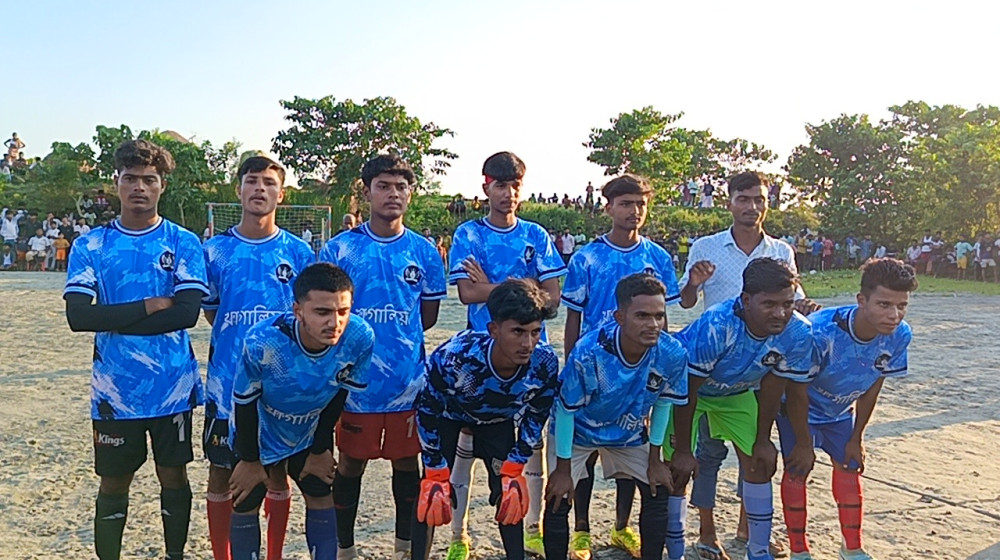 ‎উৎসবমুখর পরিবেশে নাসিরনগরের খাগালিয়ায় চাইনিজবার ফুটবল টুর্নামেন্ট-২০২৬ এর ফাইনাল অনুষ্ঠিত, চ্যাম্পিয়ন পশ্চিমপাড়া