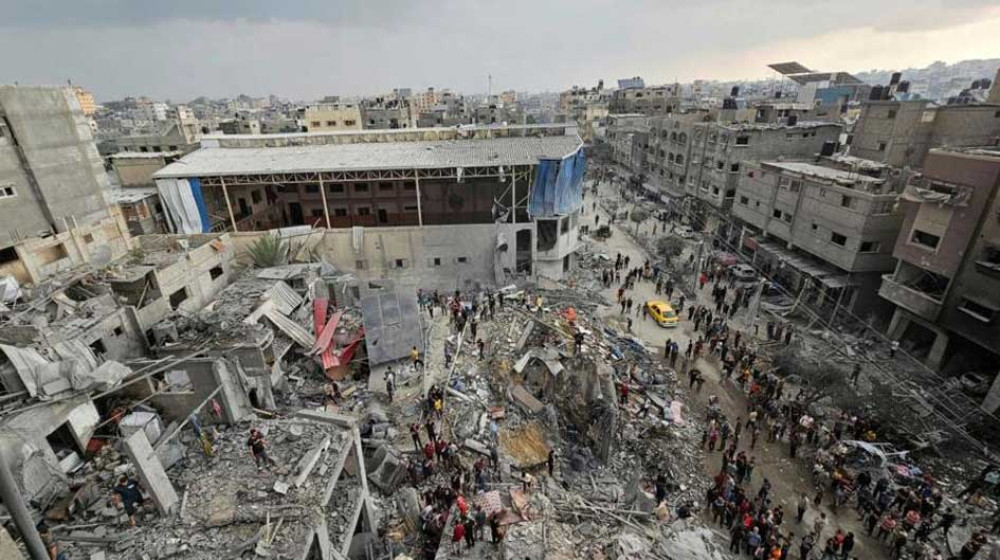 গাজায় শরণার্থী শিবিরে ইসরাইলের হামলা