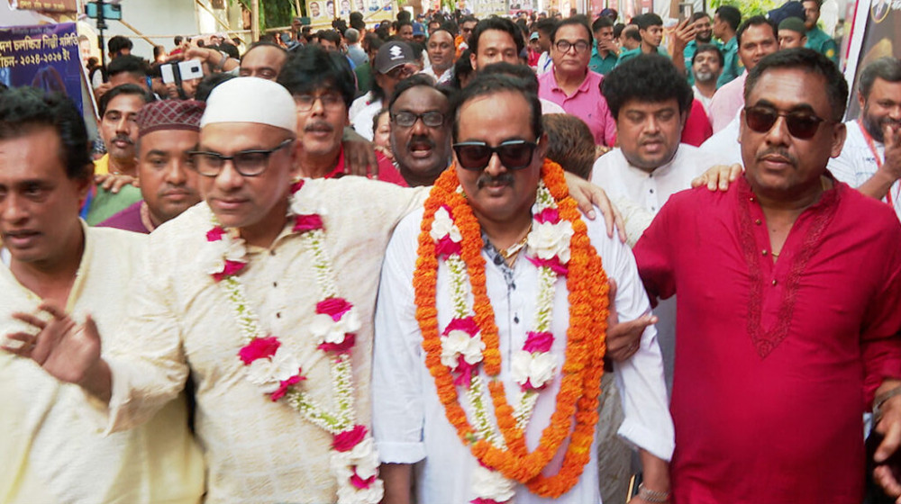 সভাপতি মিশা সওদাগর, সাধারণ সম্পাদক ডিপজল সভাপতি মিশা সওদাগর, সাধারণ সম্পাদক ডিপজল