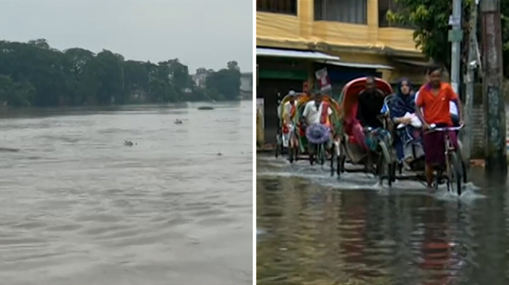 সিলেটে পানিবন্দি প্রায় ৪ লাখ মানুষ, উন্নতি হয়নি বন্যা পরিস্থিতির সিলেটে পানিবন্দি প্রায় ৪ লাখ মানুষ, উন্নতি হয়নি বন্যা পরিস্থিতির