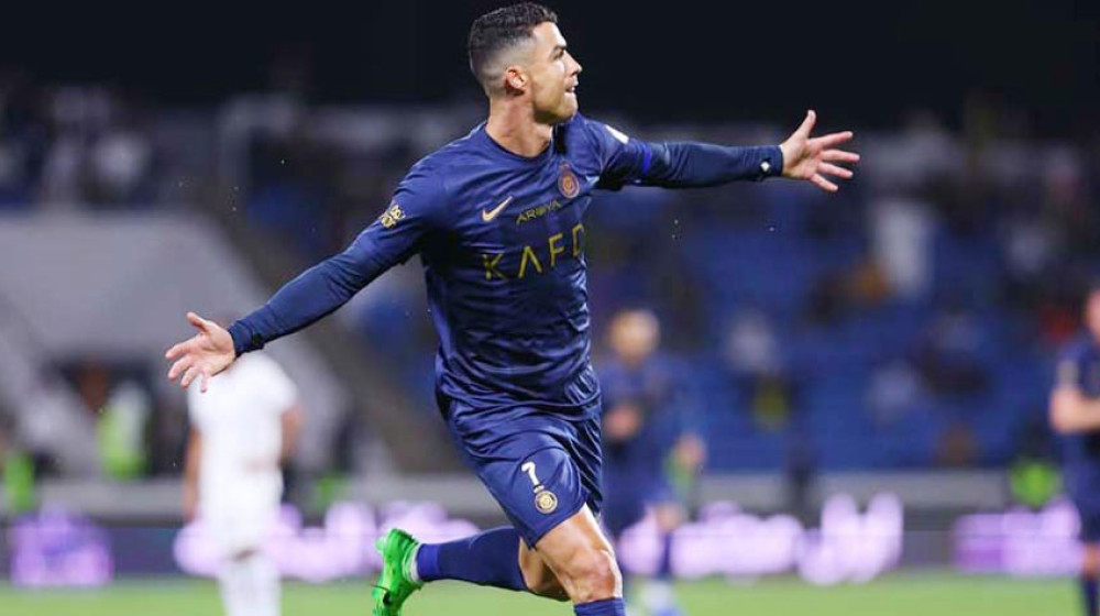 রোনালদোর হ্যাটট্রিক, আভার জালে আল নাসরের ৮ গোল